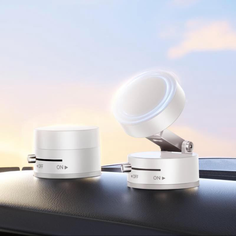 Vacuum Magnetic Suction Phone Holder, Upgraded, Adjustable Suction Cup Car Phone Mount,Hands-Free Cell Phone Holder for Car/Gym/Mirror/Smooth Surface,Compatible with Iphone 16/15/14/13/12 Series