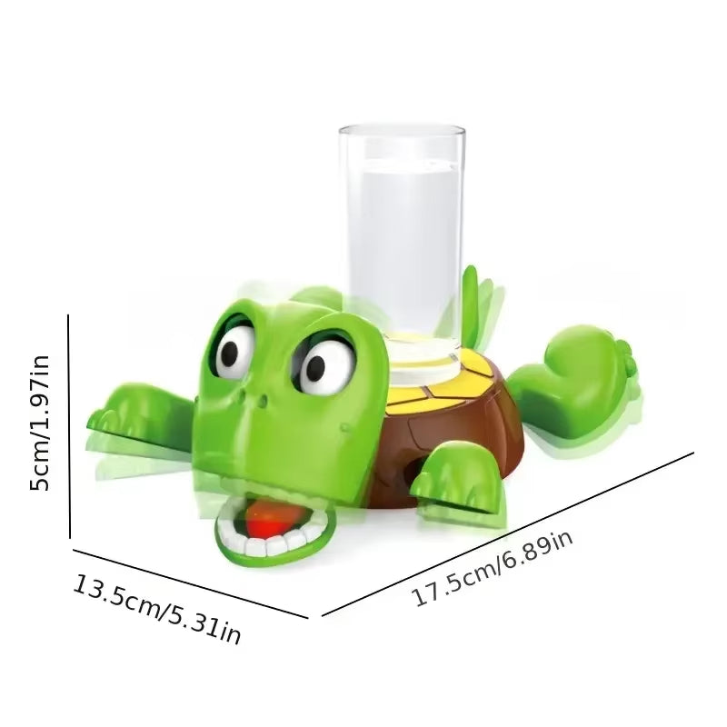 1-5PCS Funny Turtle Coaster with Pressing Eyes Plastic Desk Decor Perfect Gift for Teens & Adults Mixed Colors Turtle Decor